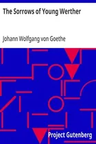 The Sorrows of Young Werther